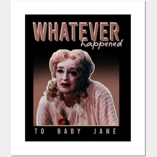 baby jane vintage Posters and Art